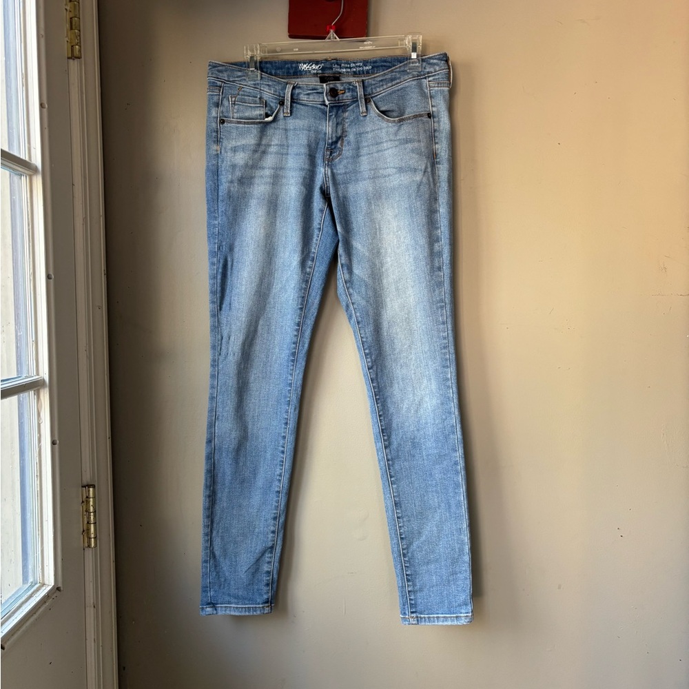Vintage Mossimo Y2K Low Rise Skinny Jeans 8 - Picture 2 of 5